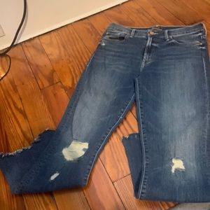 MOTHER The Insider Frayed Hem